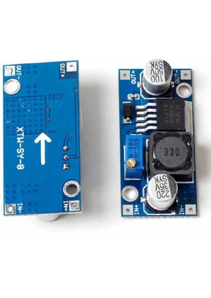 Akıl Oyunları Uyumlu Ayarlanabilir Step Up Boost Voltaj Regülatör Kartı XL6009 4A Dayanıklı PCB Devre modelleri