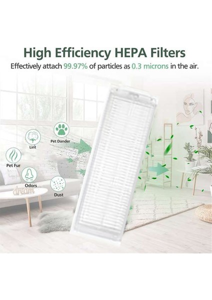 17PCS Fırça Filtre Toz Torbası ve Paspas Bez Kiti Airbot L108S Pro Ultra Vakum Süpürge Aksesuarları Yedek Parçalar (Yurt Dışından) modelleri