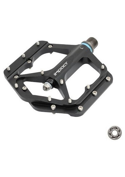 Pedal - CLUT, Alüminyum, Tek Rulmanlı, Siyah modelleri