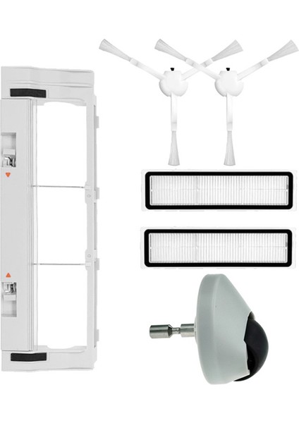 Xiaomi Dreame D9 D9 Max Aksesuarlar Yedek Parçalar Robot Vakum Süpürge Yedek Fırça Kapak Filtre Tekerleği (Yurt Dışından)