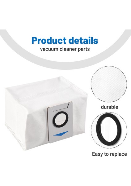 Yedek Parçalar Ecovacs Deebot X1 Omnı/turbo Robot Vakum Süpürge Aksesuarları Vakum Çantalar (Yurt Dışından) indirimleri