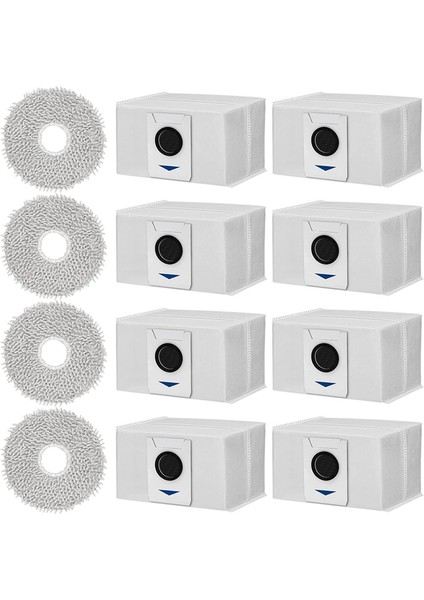 Ecovacs Deebot T20 Omnı / X1 Omnı / X1 E Omnı, Toz Torgs, Mop Kumaşları, Robot Vakum Süpürge Parçaları Için Aksesuar Seti (Yurt Dışından)