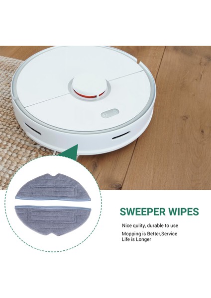 5 Pcs Mop Kumaş Yan Fırçası Xiaomi Için T7 T7PLUS S7 Roborock Vakum Süpürge Aksesuarları (Yurt Dışından) indirimleri