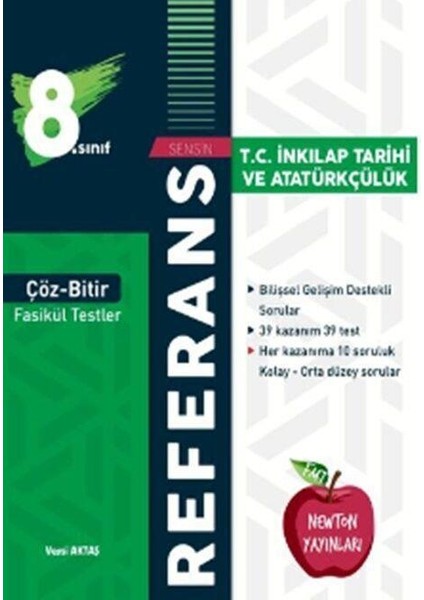 LGS 8. Sınıf Referans Çöz Bitir Fasikül Testler T.C. İnkılap Tarihi ve Atatürkçülük
