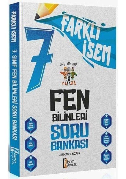 7. Sınıf Farklı Fen Bilimleri Soru Bankası