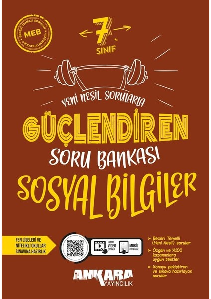 7.Sınıf Sosyal Bilgiler Güçlendiren Soru Bankası