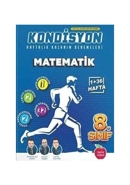 8. Sınıf LGS Matematik Haftalık Kazanım Denemeleri – 13-14 Yaş Ortaokul Öğrencilerine Yönelik
