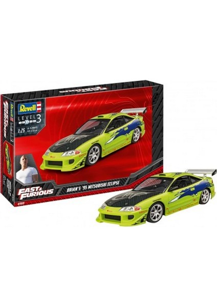 Nessiworld Revell 07691 Fast & Furious Brian's 1995 Mitsubishi Eclipse fiyatları