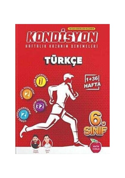 6. Sınıf Kondisyon Türkçe Denemeleri 37 Hafta Yeni
