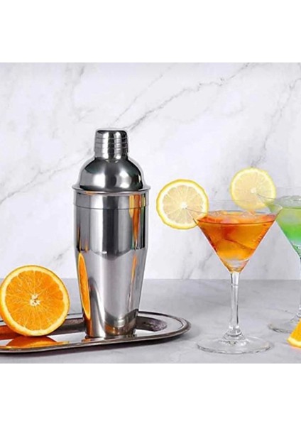 Paslanmaz Çelik Kokteyl Shaker 500 Ml, Şık ve Dayanıklı Tasarım fırsatları