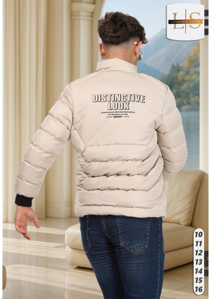 Lasgaris Jeans Erkek Çocuk Petekli Kapüşonlu Şişme Mont (Peluş Astarlı) fiyatları