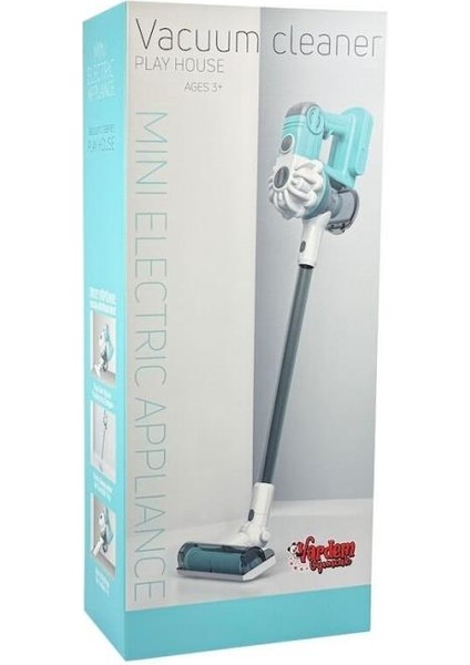 Nessiworld LS8807Q Vardem Dikey Elektrik Süpürgesi Kapalı Kutu Yeşil-Gri 3 In1