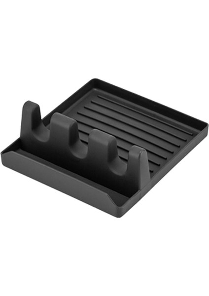 Gri Çok Amaçlı Tabak ve Kaşıklık Tutucu, Tencere Kapağı Standı, Düzenleyici modelleri