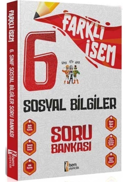 2024 6. Sınıf Sosyal Bilgiler Soru Bankası