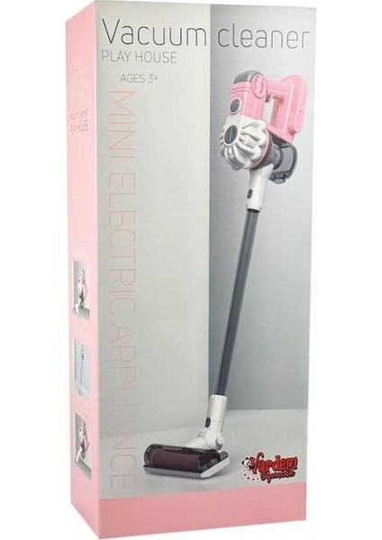 Nessiworld LS8807C - Vardem Dikey Elektrik Süpürgesi Pembe 3 In1 Kapalı Kutu