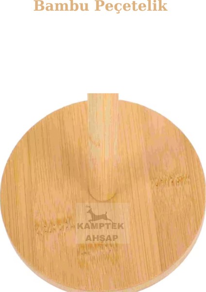 Ahşap Rulo ve Peçete Tutucu, Masa Üstü, Şık ve Fonksiyonel Tasarım modelleri