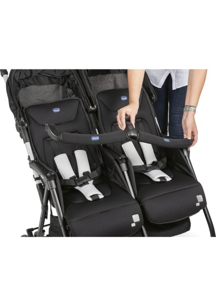Nessiworld Chicco Ohlala Twin Ikiz Bebek Arabası Black Nigth fırsatları