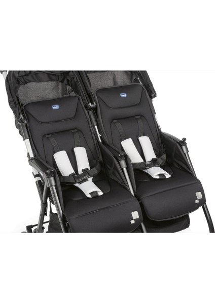 Nessiworld Chicco Ohlala Twin Ikiz Bebek Arabası Black Nigth indirimleri