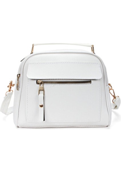 Kadın Üç Bölmeli Suni Deri Çapraz Askılı El ve Omuz Çantası Modern Tasarım fiyatları