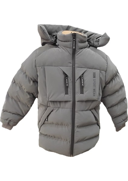 Erkek Çocuk Içi Peluş Astarlı Çıkarılabilir Kapüşonlu Su Geçirmez Mont 2042 fiyatları