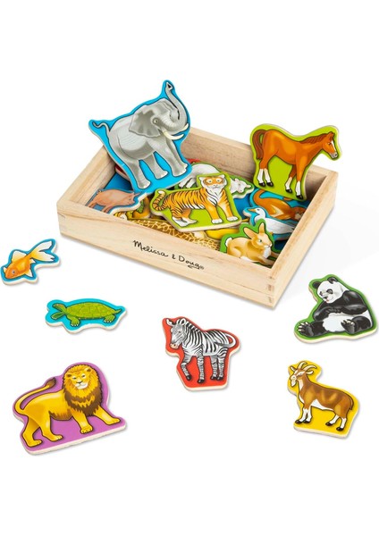 & Doug - Ahşap Mıknatıslı Hayvanlar (10475)