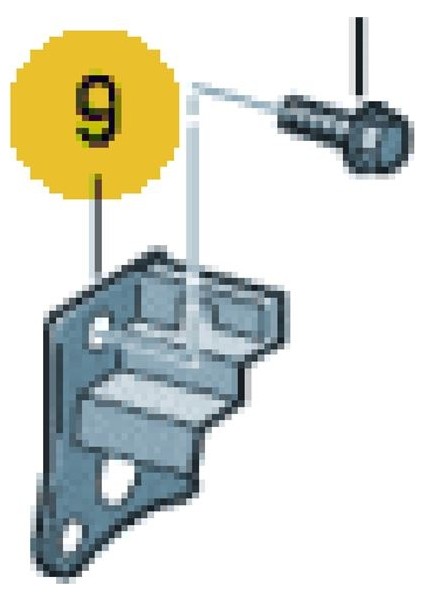 25 6Q1857087A - Travers Tutucu Plastiği Fabıa 00-08