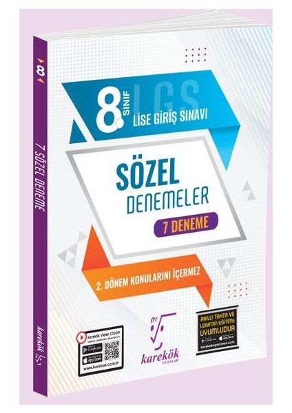 8. Sınıf LGS 7'li Sözel Denemeler Yeni