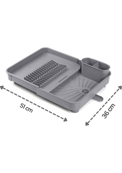 Açılır Kapanır Gri Sürgülü Bulaşık Kurutma ve Tabaklık Sepeti modelleri