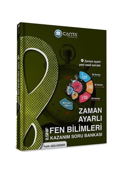 8.Sınıf Fen Bilimleri Zaman Ayarlı Kazanım Soru Bankası