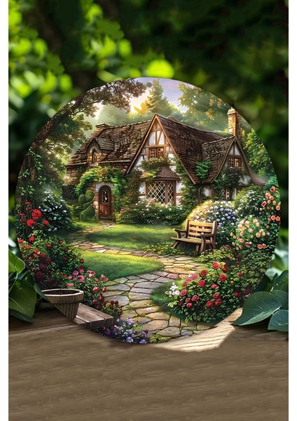 Doğanın Huzurunu Evinize Taşıyın! Uv Baskı Mdf Duvar Süsü – 33X33 cm & 20X20 cm DT237