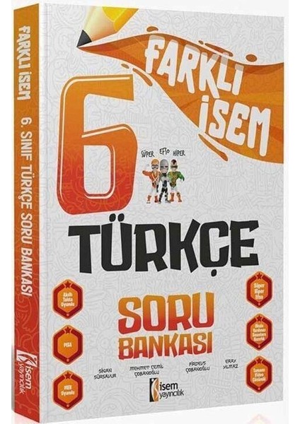 6. Sınıf Farklı Türkçe Soru Bankası