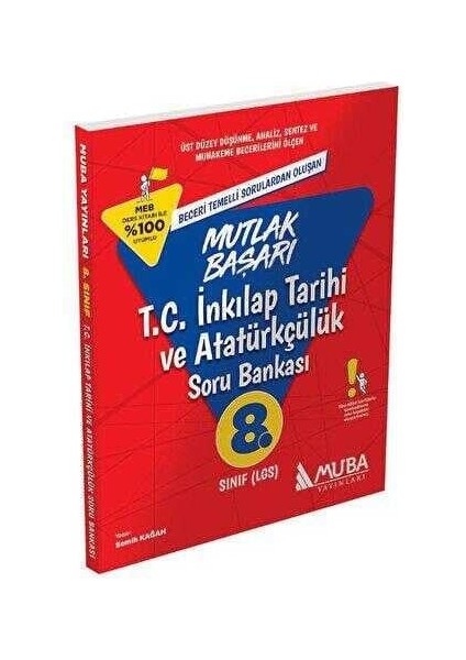1827 - MB 8. Sınıf T.C İnk. Tarihi ve Atatürkçülük Soru Bankası