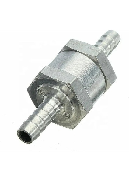 Çekvalf 10MM Mazot Benzin Akaryakıt Alüminyum Çek Valf 10MM Check Valve 10MM