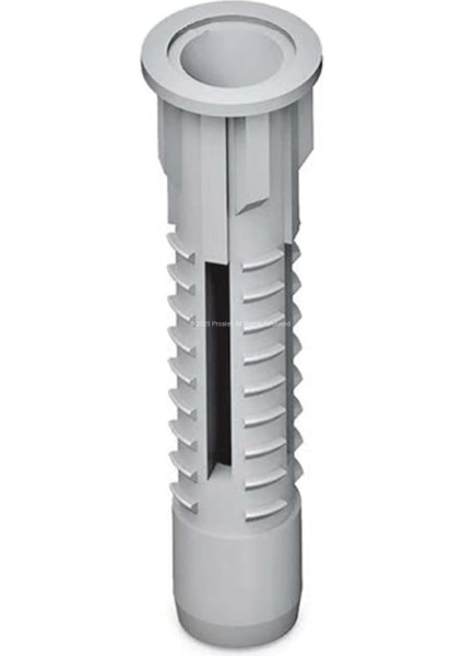 Tuğla Boşluk Dübeli, Plastik, Tuğla, Gaz Beton, Beton Duvarlar Için Güçlü Tutuş, Kolay Montaj, Vida Uyumu (10 Mm, Adet, 500)