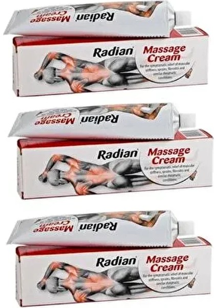 3 Adet Radian Masaj Kremi 100 ml