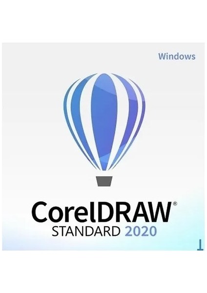 Coreldraw Standard 2020 (Windows) - 1 Pc Lifetime/ömür Boyu Corel Key