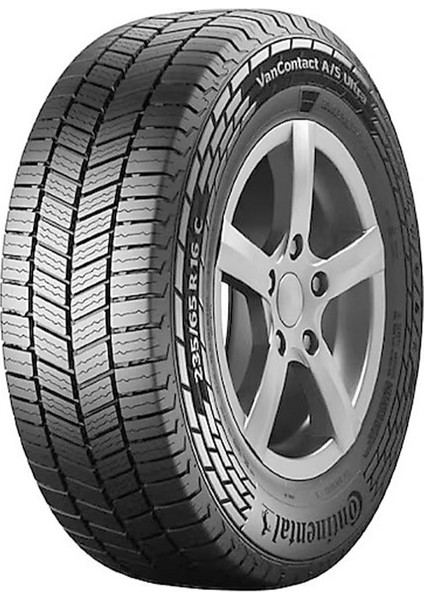 Vancontact A/s Ultra 215/75R16C 116/114R M+S 3pmsf 10PR Hafif Ticari 4 Mevsim Lastiği (Üretim Yılı: 2024)