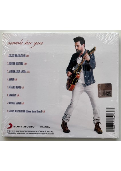 Gökhan Tepe Seninle Her Yere CD (Jelatininde Sıfır Orijinal Cd) fiyatları
