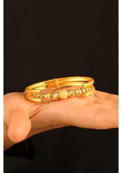 Dorikalı Kelepçe Altın Bilezik CGKKLP0162 fırsatları