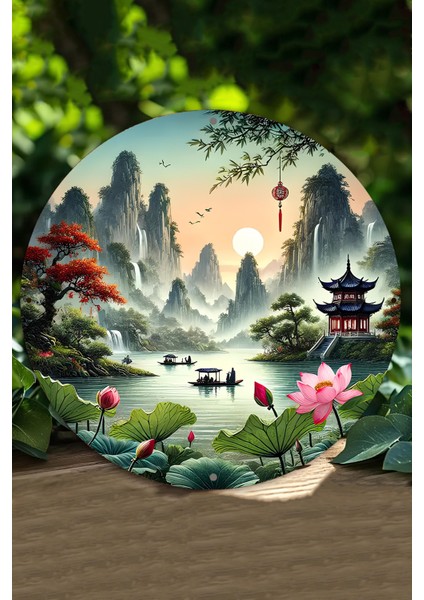 Evinizin Duvarlarında Sanatsal Bir Dokunuş! Uv Baskı Mdf Duvar Süsü – 33X33 cm & 20X20 cm DT235