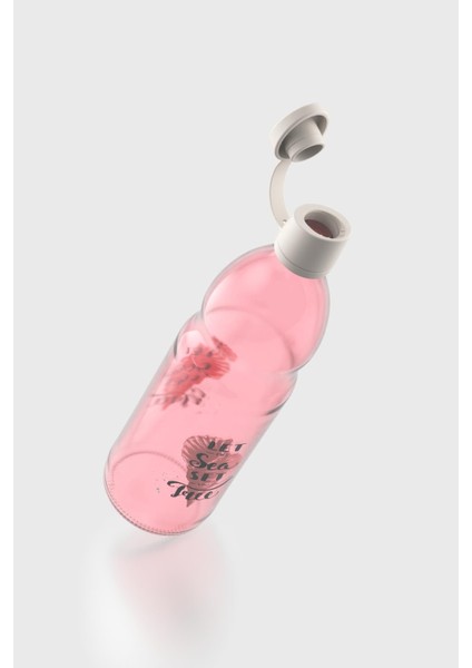 Zen Let The Sea Set 1000 ml Cam Şişe 182050 Pembe-Bej modelleri