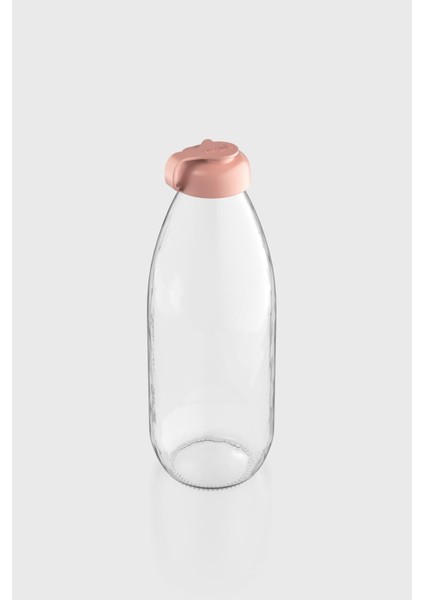 Milky 1000 ml Cam Şişe 181009 Pastel Pembe fiyatları