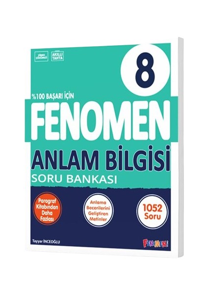 Fenomen Okul 8. Sınıf Anlam Bilgisi Soru Bankası