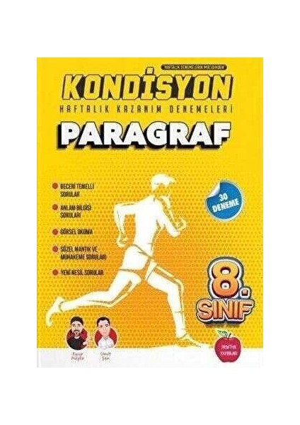 8. Sınıf Paragraf Kondisyon Denemeleri – Sınav Hazırlık ve Anlama Becerilerini Geliştirme Testleri