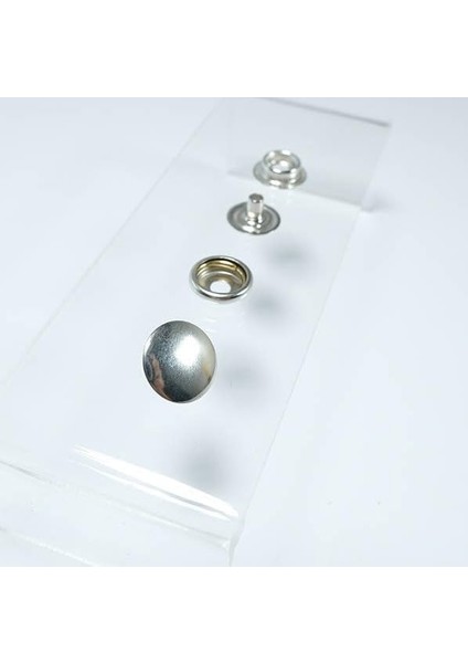 15 mm Kendin Yap Kiti, Kalın Mont, Giyim, Çanta, Deri Için Çekiçle Uygulama Aparatları ve Gümüş Renk 15 Adet Çıtçıt Düğme Takım-Paslanmaz Pirinç modelleri