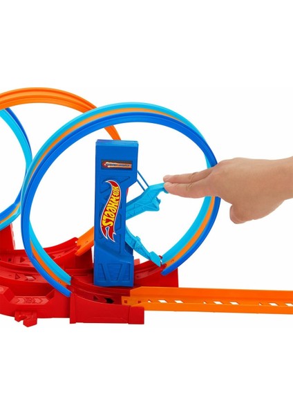 Nessiworld HPX93 Hot Wheels Ultra Hots Çılgın Çember Yarışı Seti indirimleri
