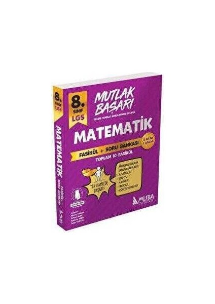 MB 8.Sınıf Matematik Fasikül+Soru Bankası