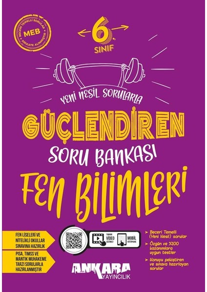 6. Sınıf Fen Bilimleri Güçlendiren Soru Bankası