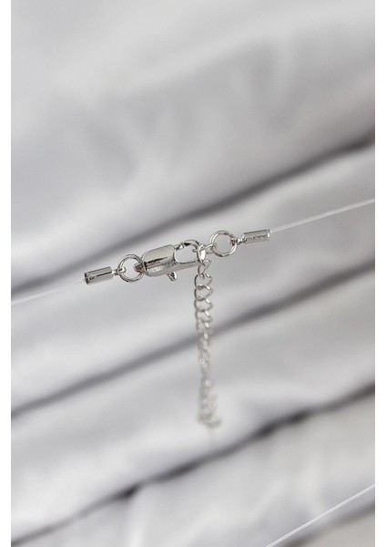 Misineli Kalp Model Gümüş Renk Hayalet Kolye - PRT3500EB08651 fiyatları