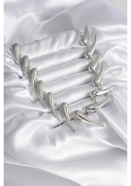 Vıp Seri Özel Model Gümüş Renk Kadın Kolye - PRT3500EB00922 fiyatları